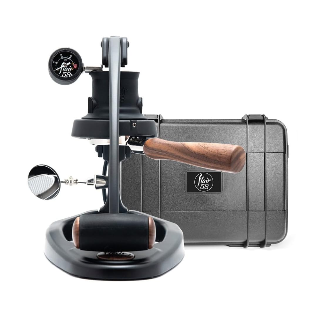 Flair 58 Plus（加熱）純正ハードケース付＋VP＋Oリング Flair 58 Plus 2 Manual Espresso Maker with Hard Travel Case, Lever